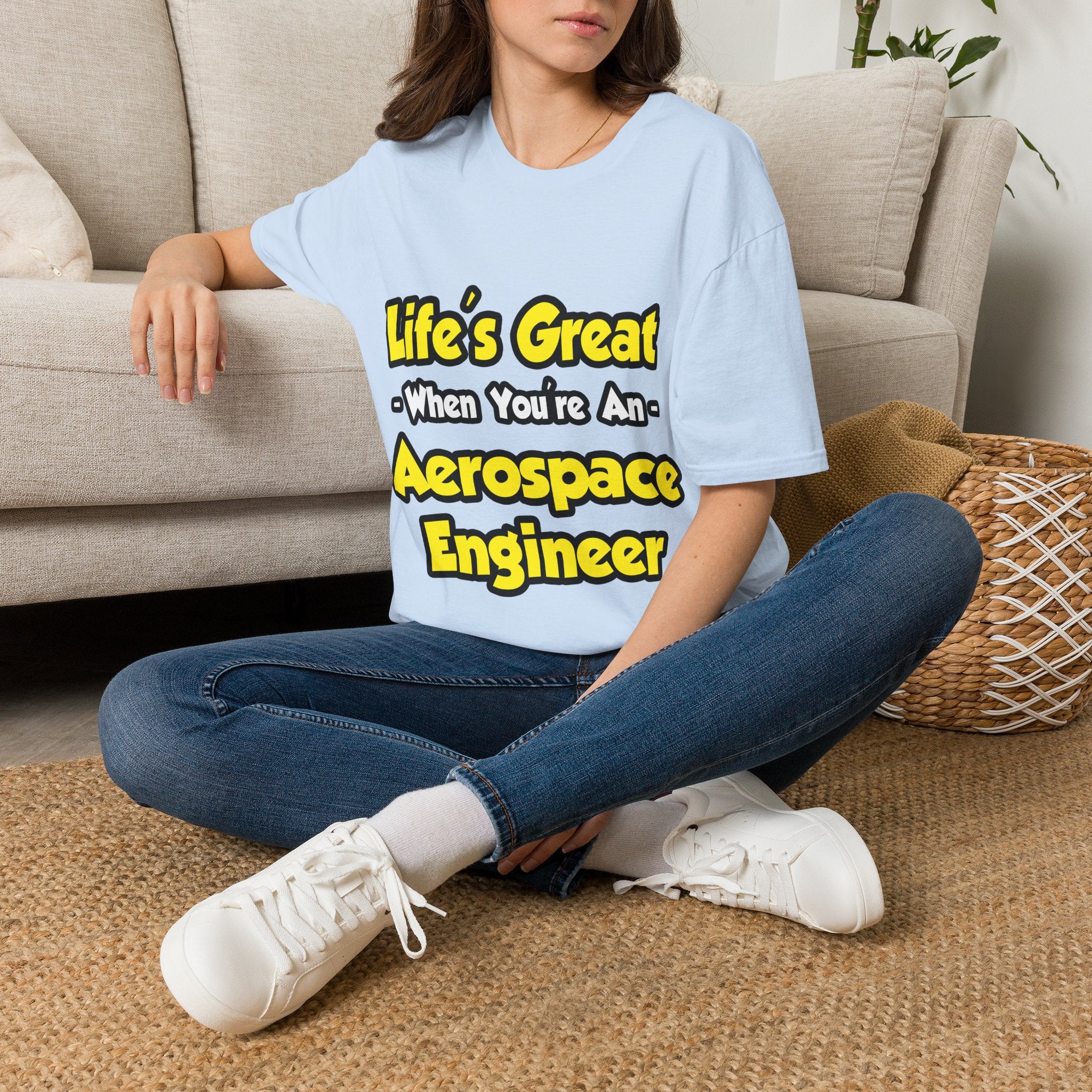 Life's Great...Aerospace Engineer - Unisex Softstyle T-Shirt