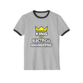 King of Electrical Engineering - Unisex Cotton Ringer T-Shirt