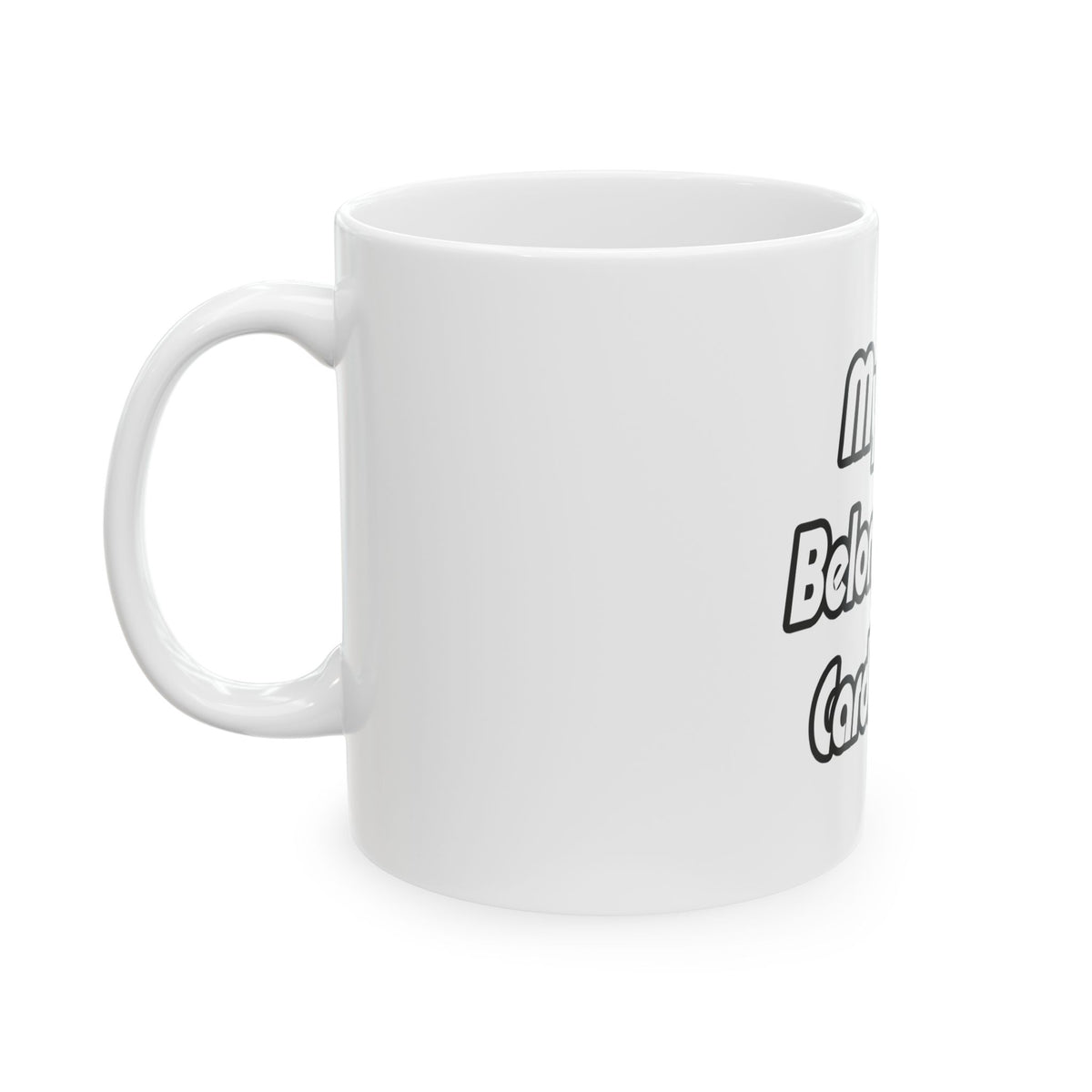 My Heart Belongs To A Cardiologist - Ceramic Mug, (11oz, 15oz)