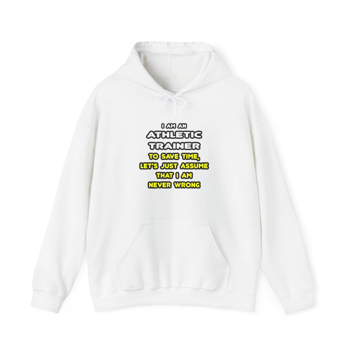 Funny Athletic Trainer T Shirts - Unisex Heavy Blend™ Hooded Sweatshirt
