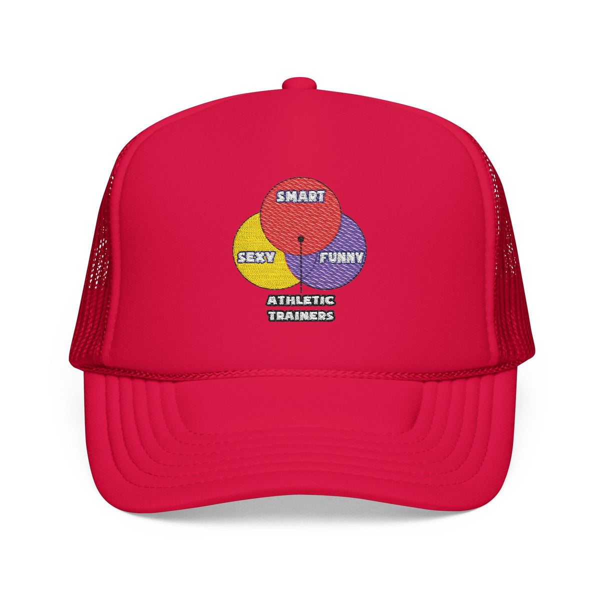 Venn Diagram .. Athletic Trainers - Foam Trucker Hat