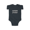 SuperDad Attorney - Infant Fine Jersey Bodysuit