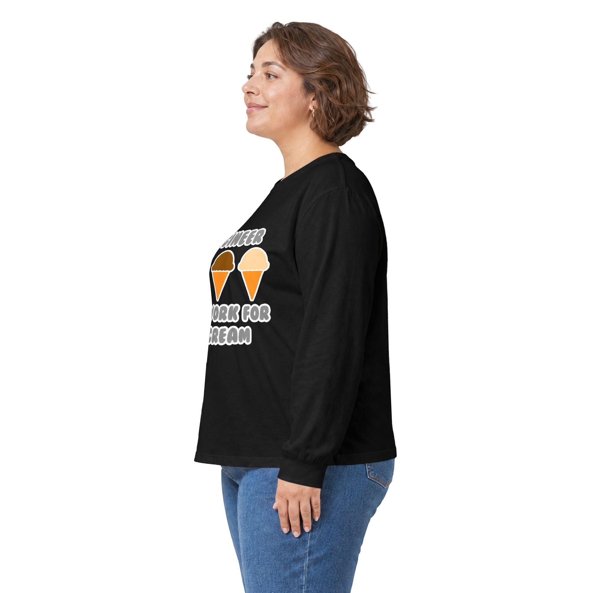 Engineer ... Will Work For Ice Cream - Unisex Ultra Cotton Long Sleeve Tee