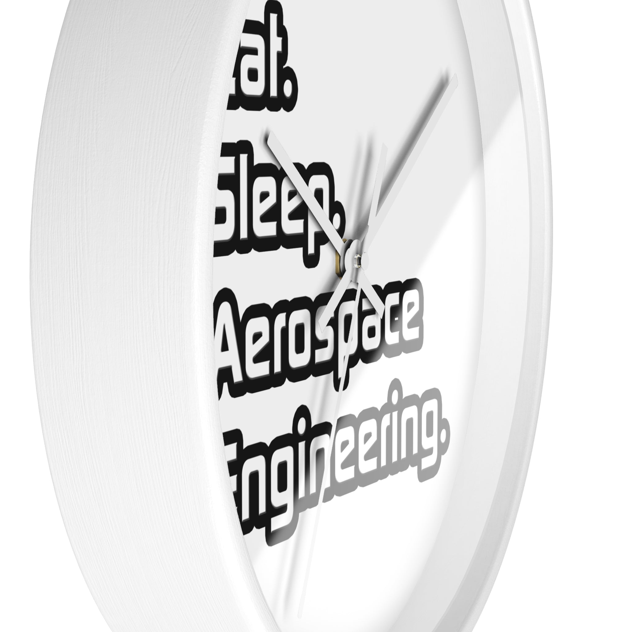 Eat. Sleep. Aerospace Engineering - Wall Clock