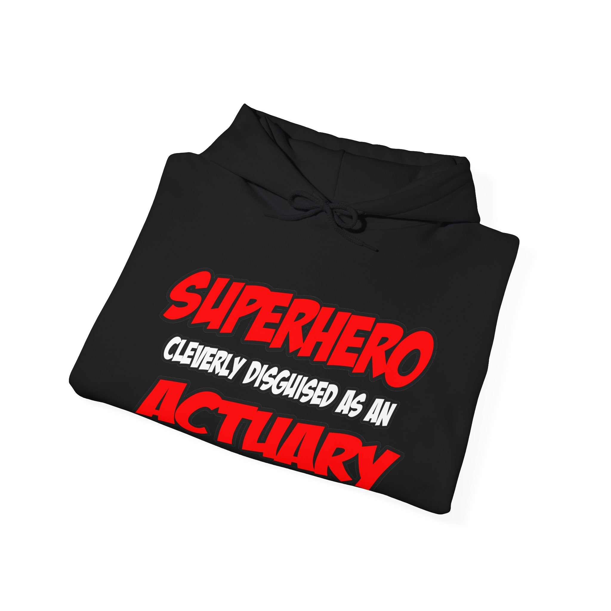 Superhero...Actuary - Unisex Heavy Blend™ Hooded Sweatshirt