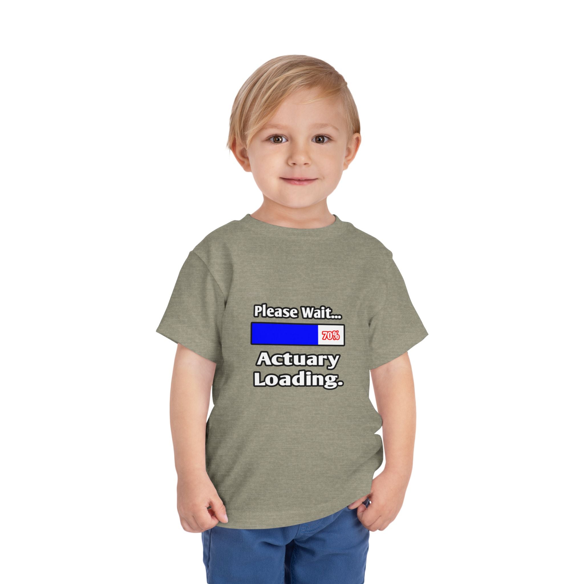 Please Wait...Actuary Loading - Toddler Short Sleeve Tee