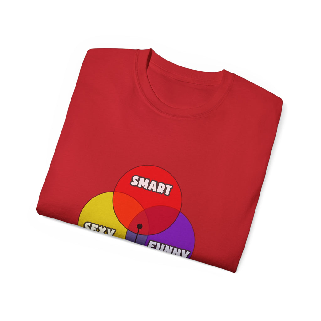 Venn Diagram .. Engineers - Unisex Ultra Cotton Tee