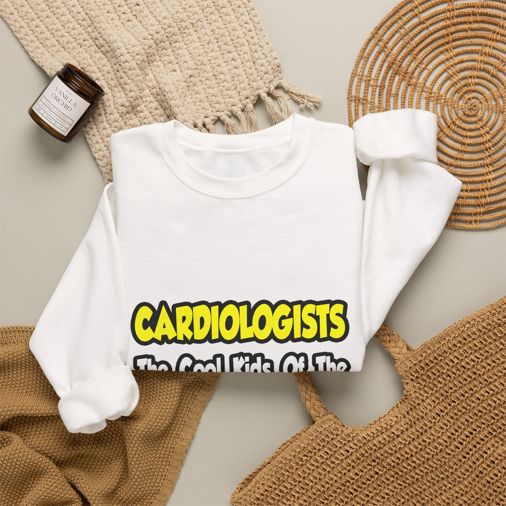 Cardiologists...Cool Kids of Medical World - Unisex Heavy Blend™ Crewneck Sweatshirt