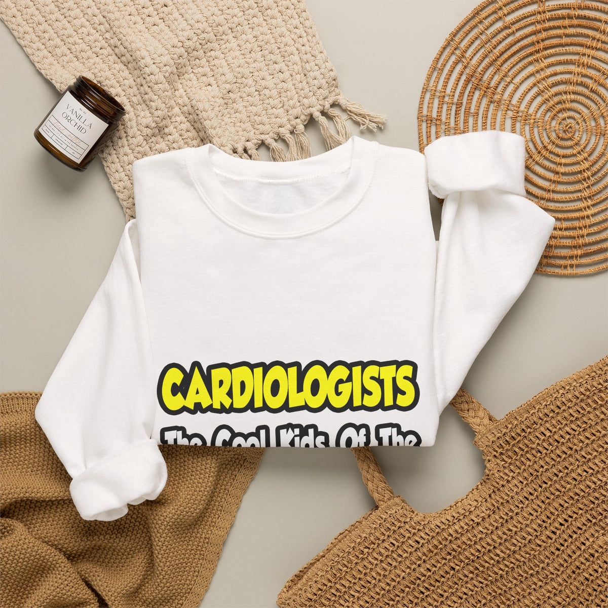 Cardiologists...Cool Kids of Medical World - Unisex Heavy Blend™ Crewneck Sweatshirt