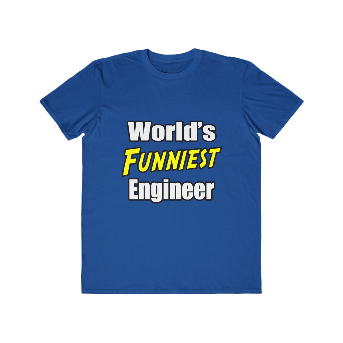 World's Funniest Engineer - Men's Lightweight Fashion Tee