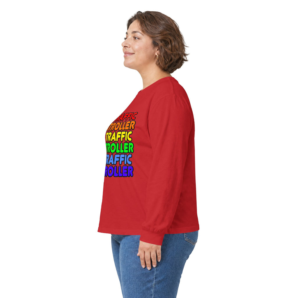 Rainbow Air Traffic Controller - Unisex Ultra Cotton Long Sleeve Tee