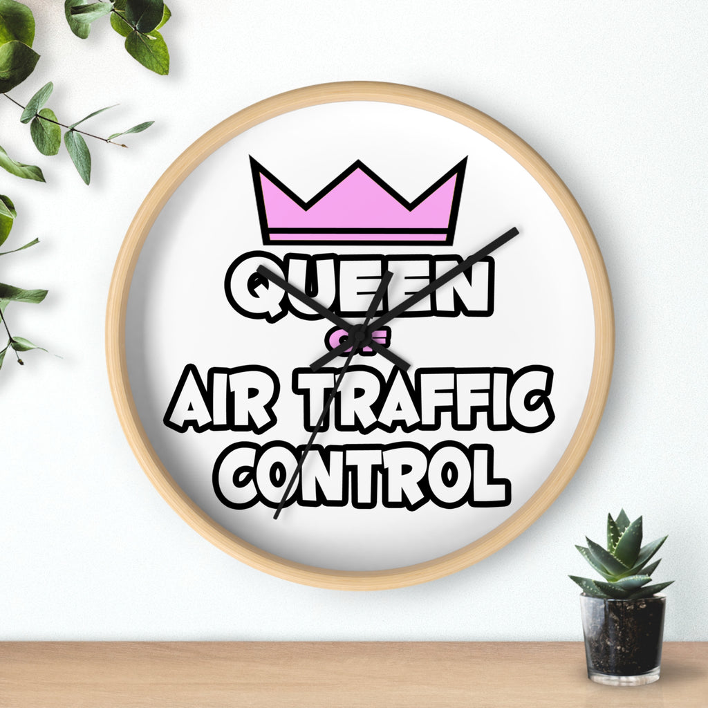 Queen of Air Traffic Control - Wall Clock