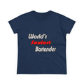 World's Sexiest Bartender - Women's Midweight Cotton Tee