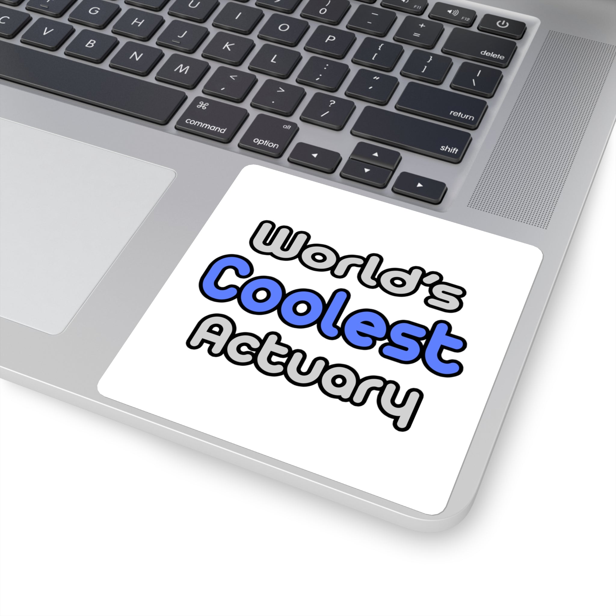 World's Coolest Actuary - Square Stickers