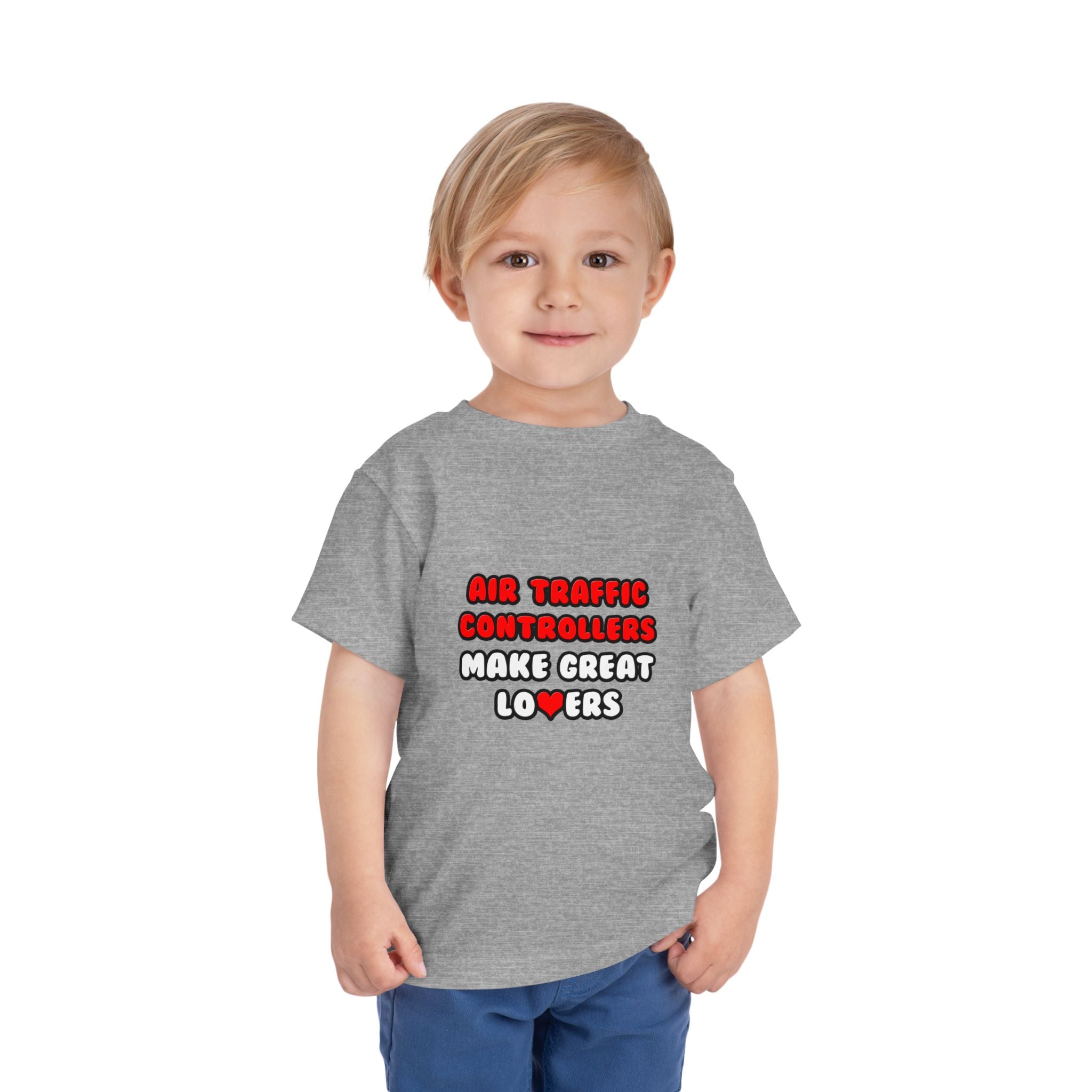 Air Traffic Controllers Make Great Lovers - Toddler Short Sleeve Tee
