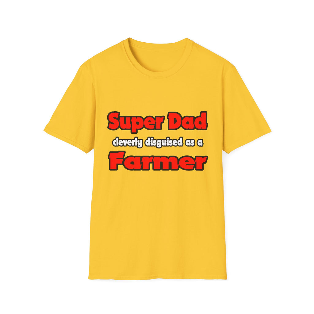 Super Dad ... Farmer - Unisex Softstyle T-Shirt