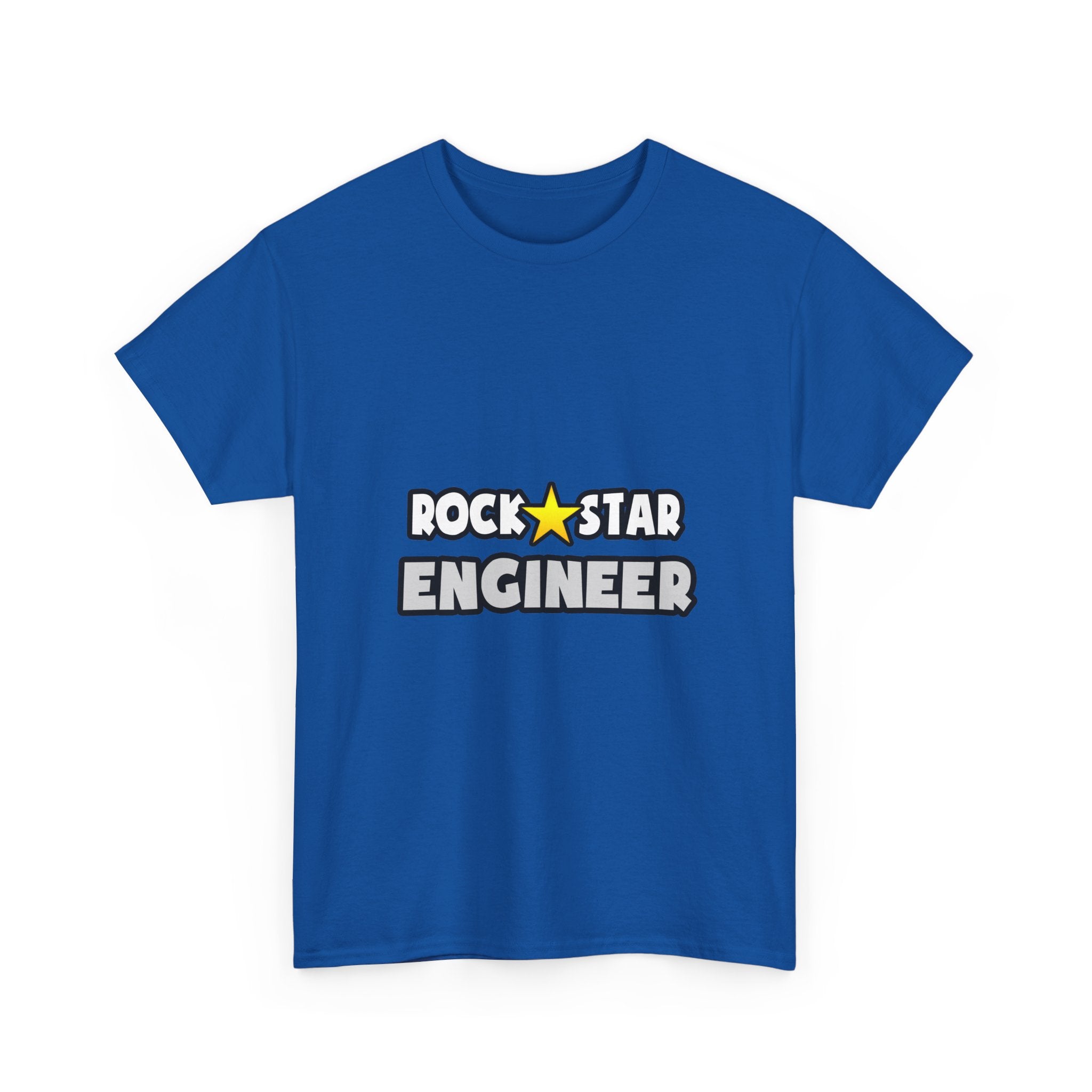Rock Star Engineer (2) - Unisex Heavy Cotton Tee