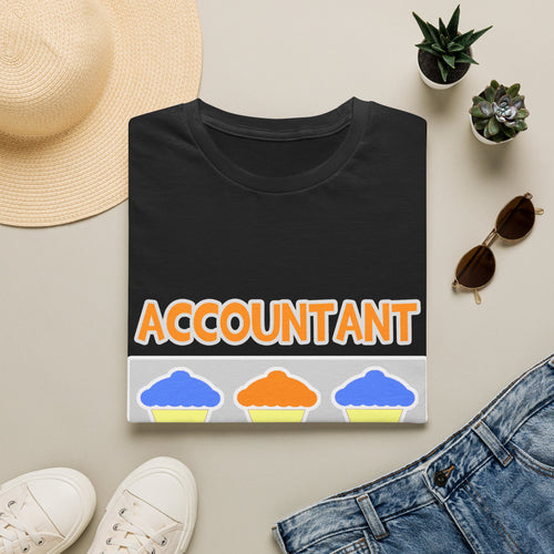 Accountant ... Will Work For Cupcakes - Unisex Softstyle T-Shirt