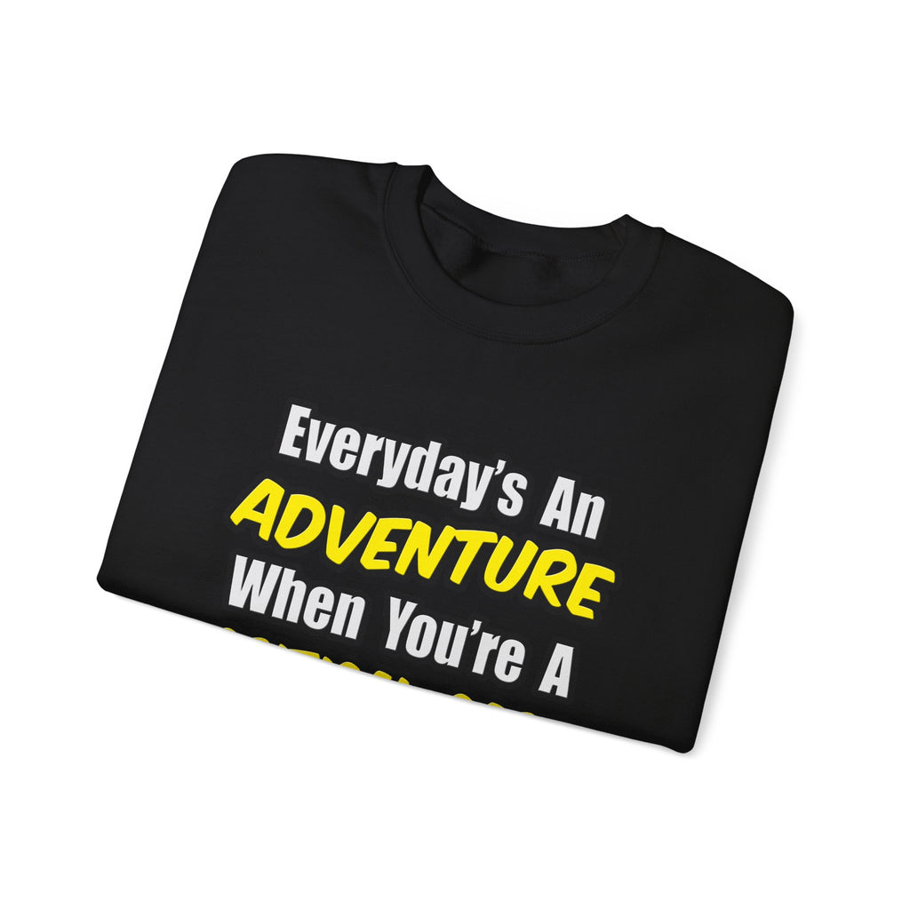 Everyday's An Adventure .. Critical Care Nurse - Unisex Heavy Blend™ Crewneck Sweatshirt