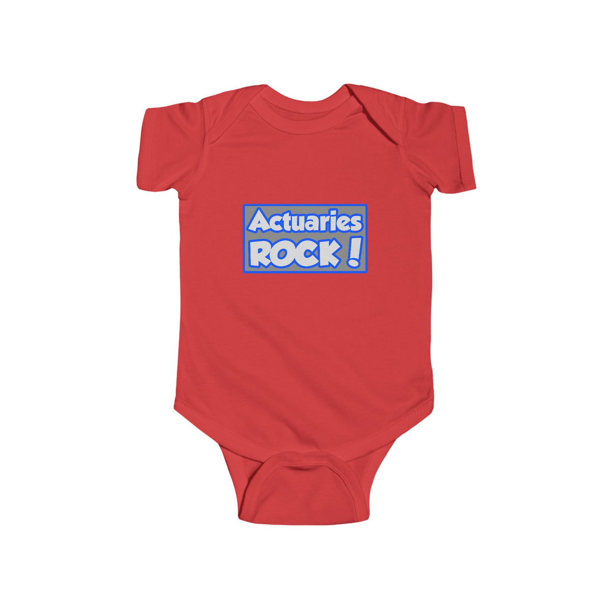 Actuaries Rock! - Infant Fine Jersey Bodysuit