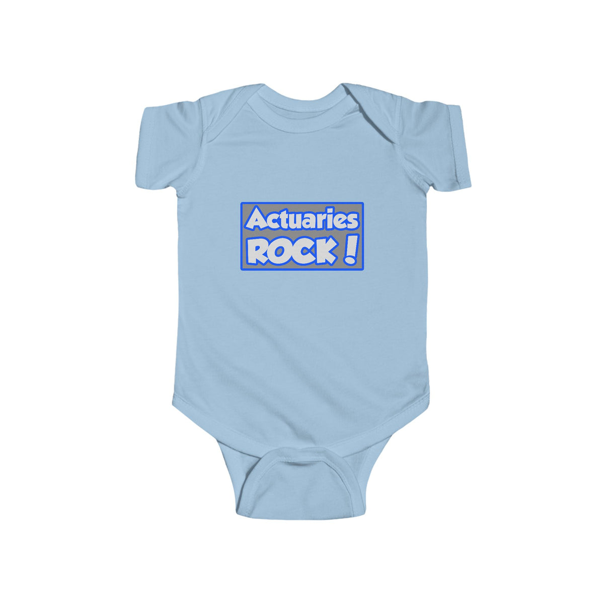 Actuaries Rock! - Infant Fine Jersey Bodysuit