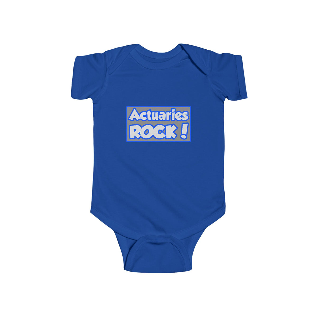 Actuaries Rock! - Infant Fine Jersey Bodysuit