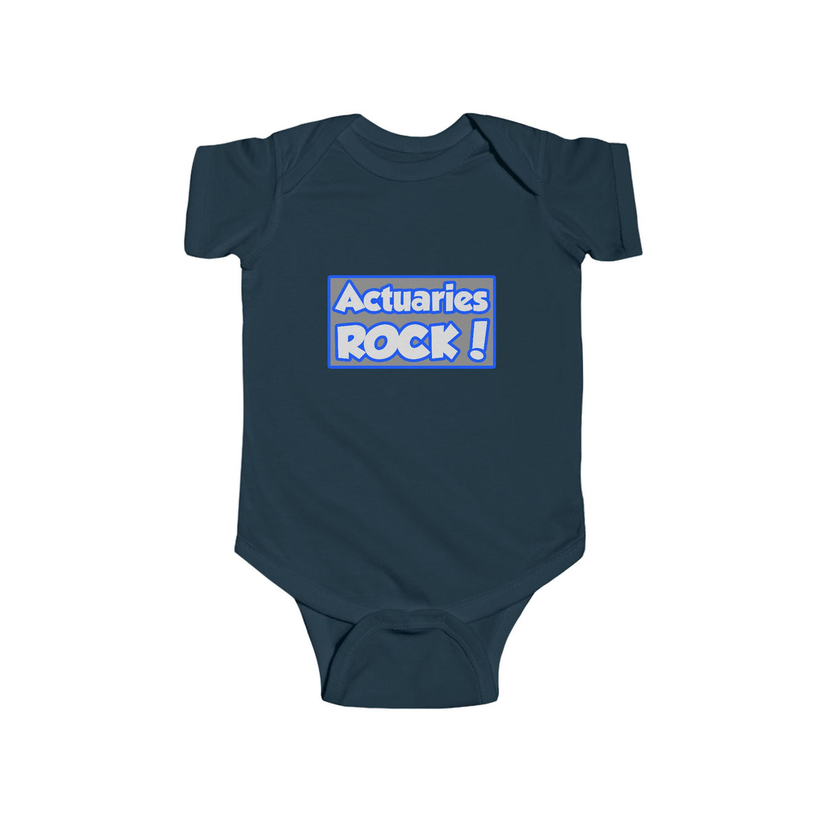 Actuaries Rock! - Infant Fine Jersey Bodysuit