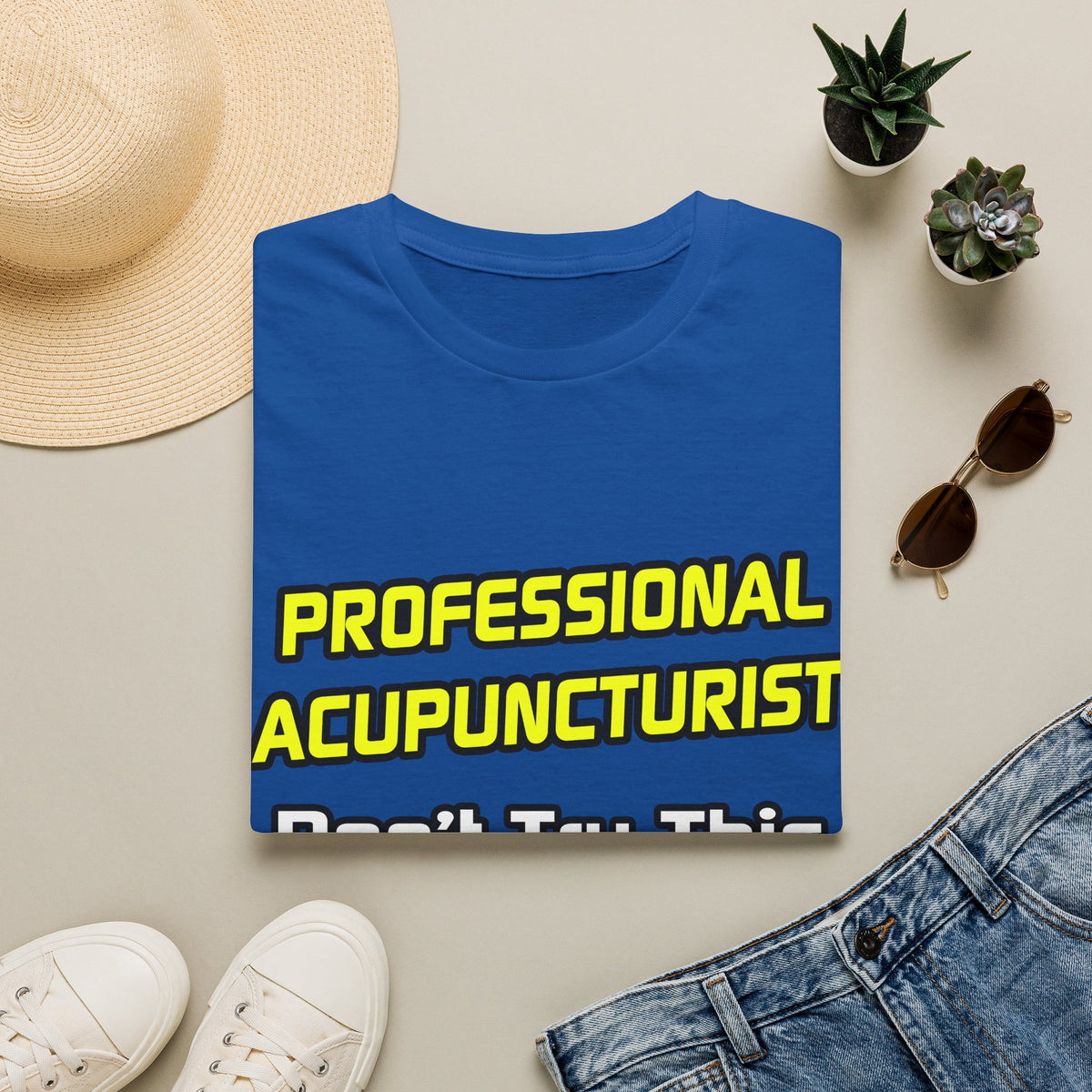 Professional Acupuncturist .. Joke - Unisex Softstyle T-Shirt