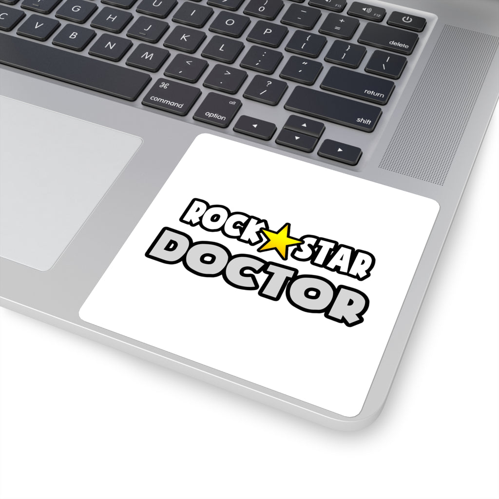 Rock Star Doctor (2) - Square Stickers
