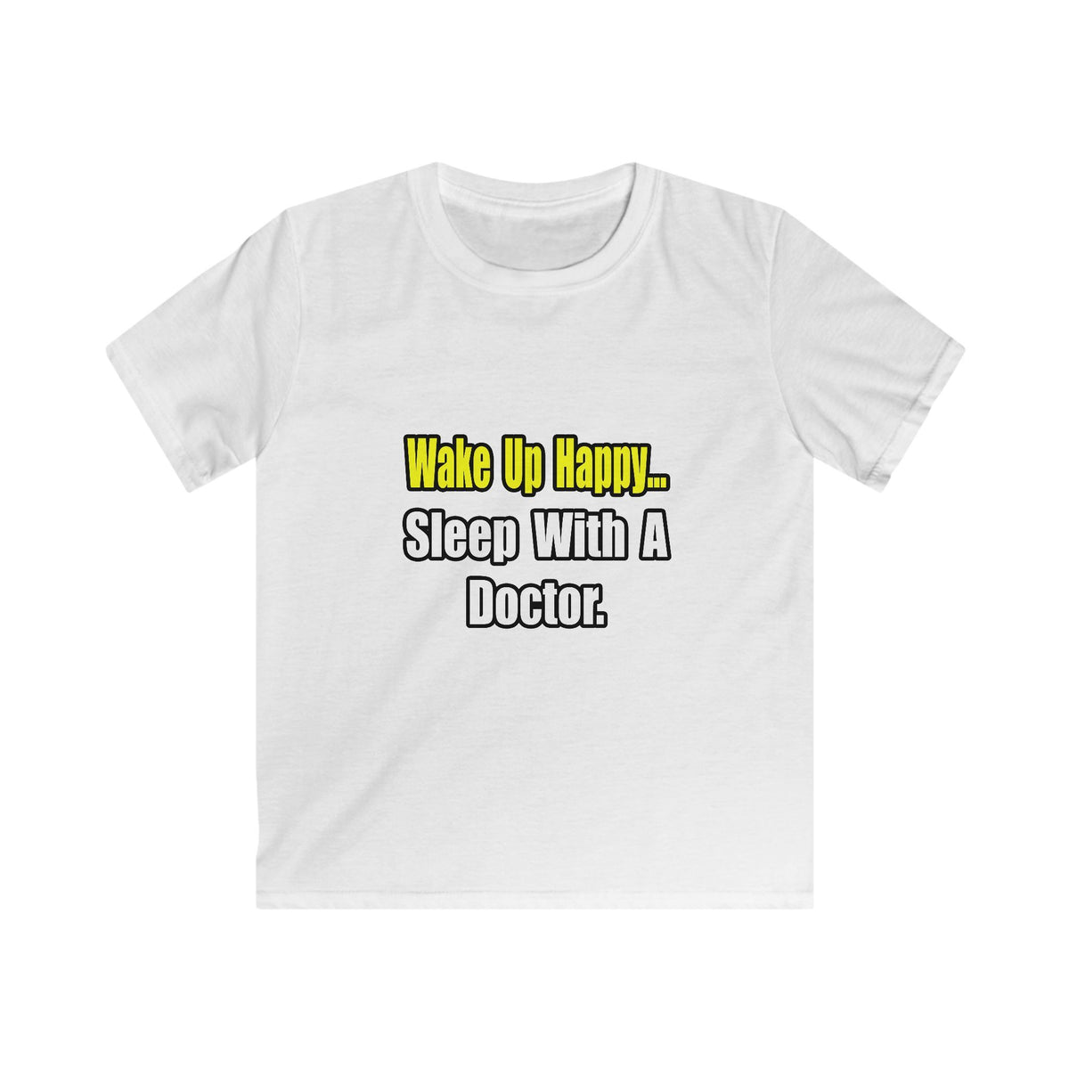 Sleep With Doctor - Kids Softstyle Tee