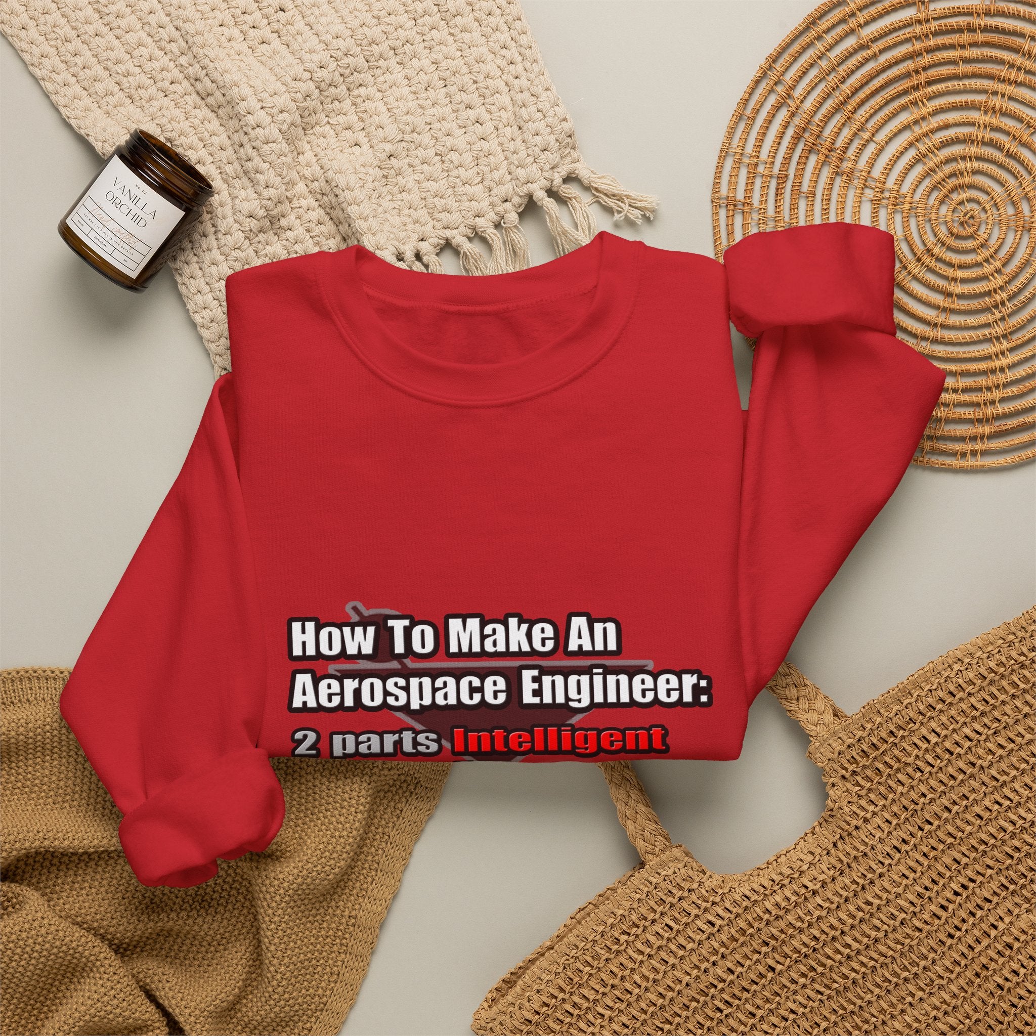 How To Make an Aerospace Engineer - Unisex Heavy Blend™ Crewneck Sweatshirt