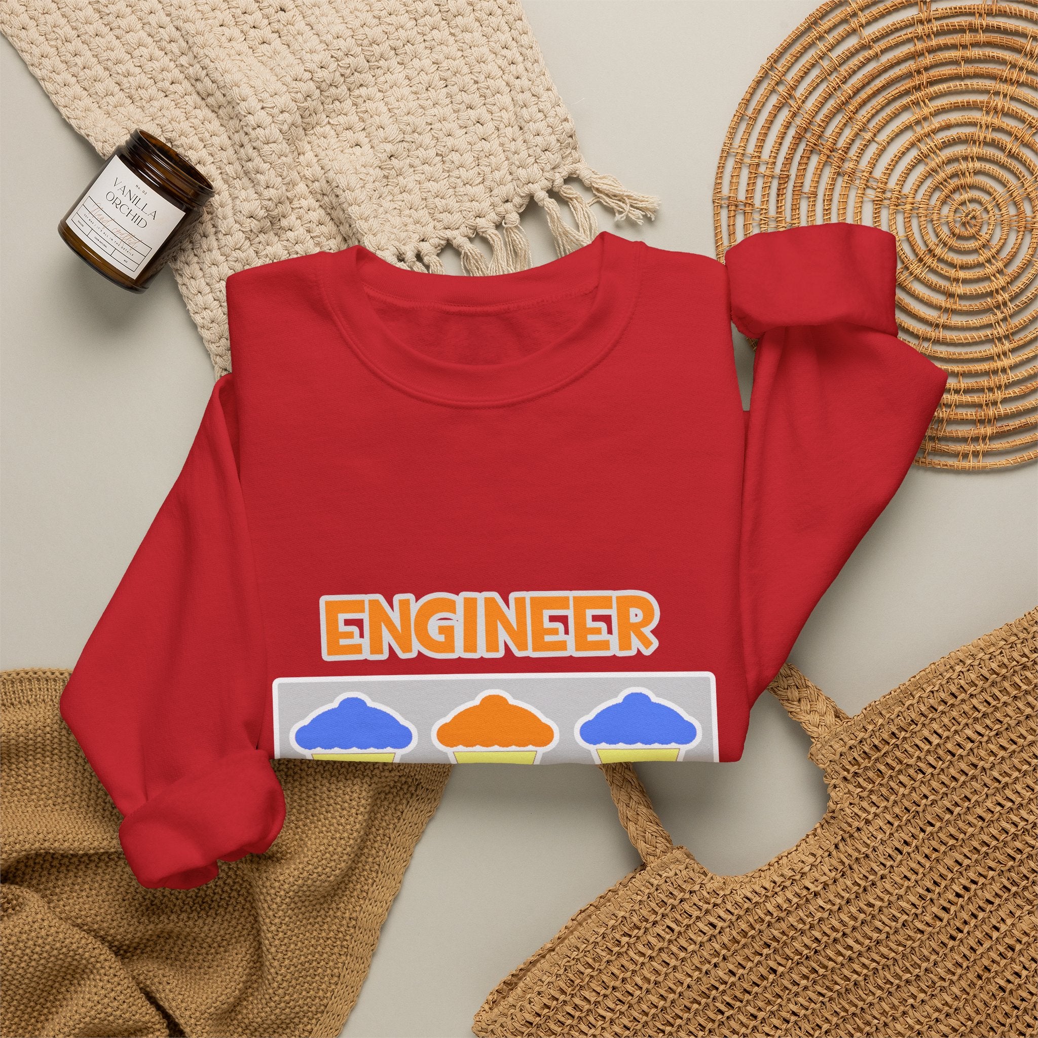 Engineer ... Will Work For Cupcakes - Unisex Heavy Blend™ Crewneck Sweatshirt