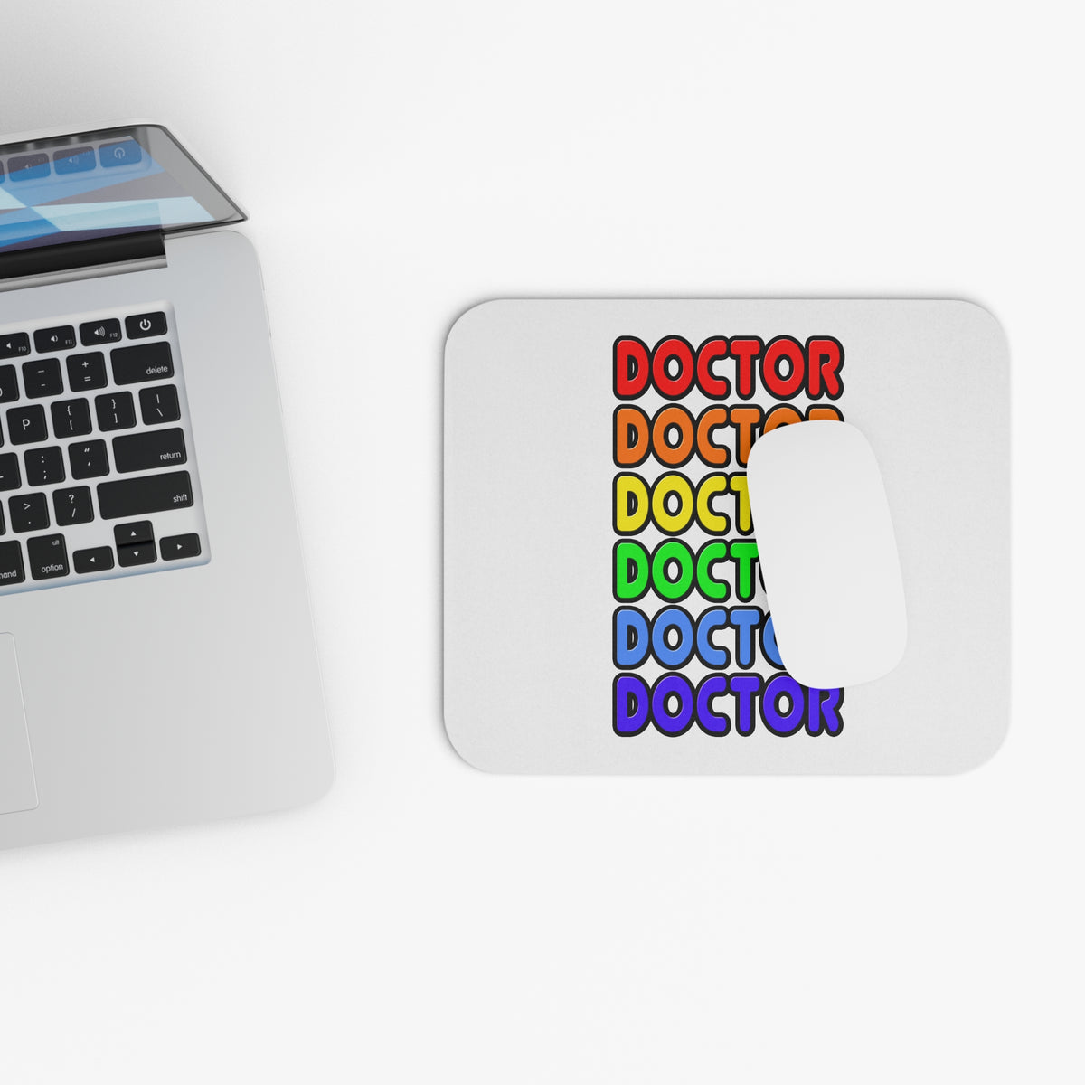 Rainbow Doctor - Mouse Pad (Rectangle)