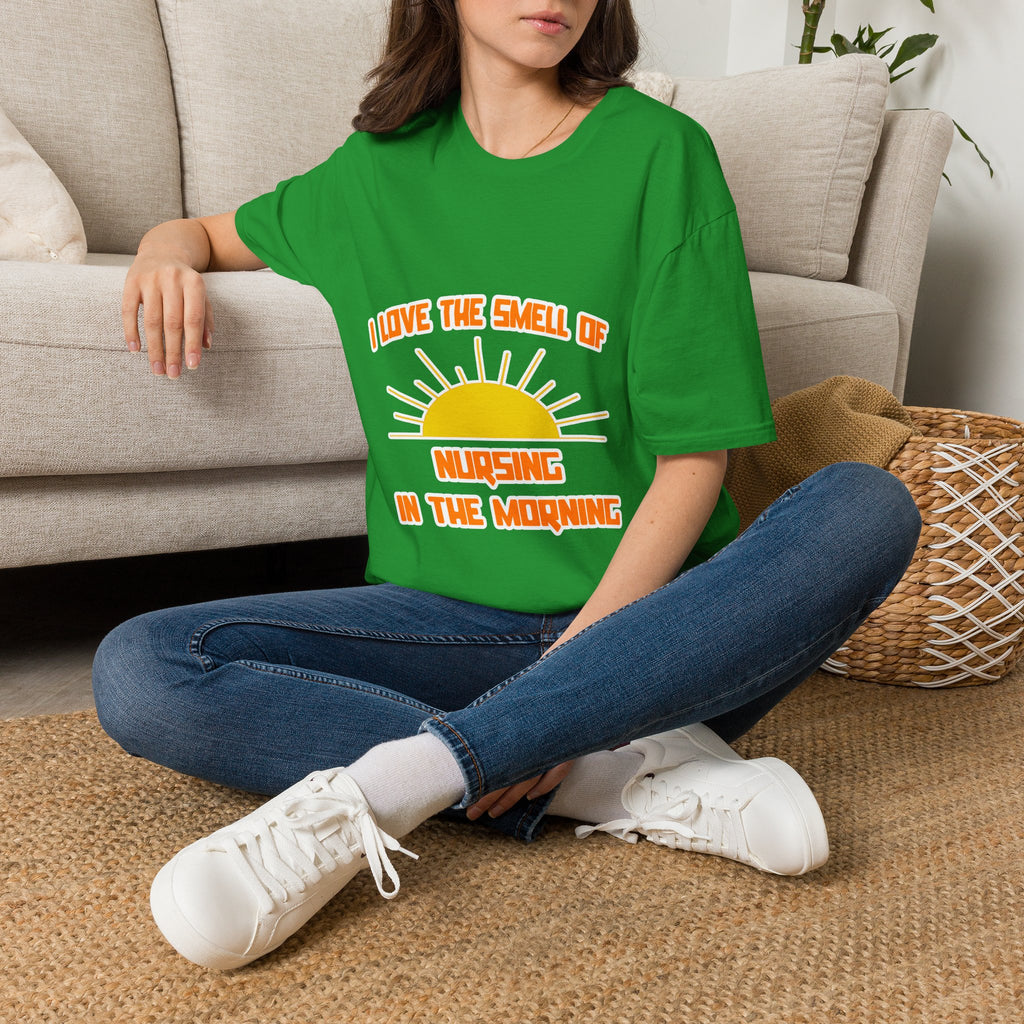 Smell of Nursing in the Morning - Unisex Softstyle T-Shirt
