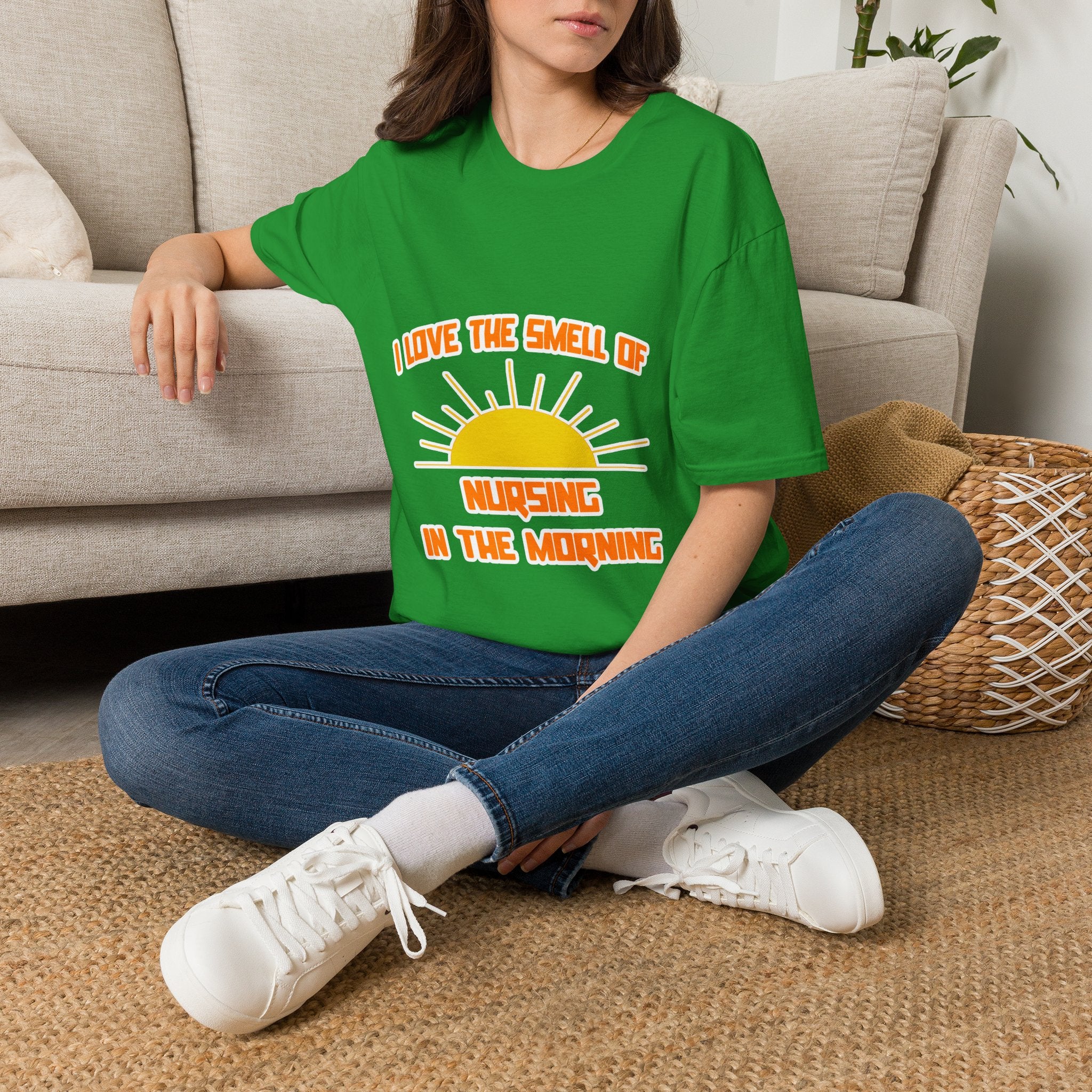 Smell of Nursing in the Morning - Unisex Softstyle T-Shirt