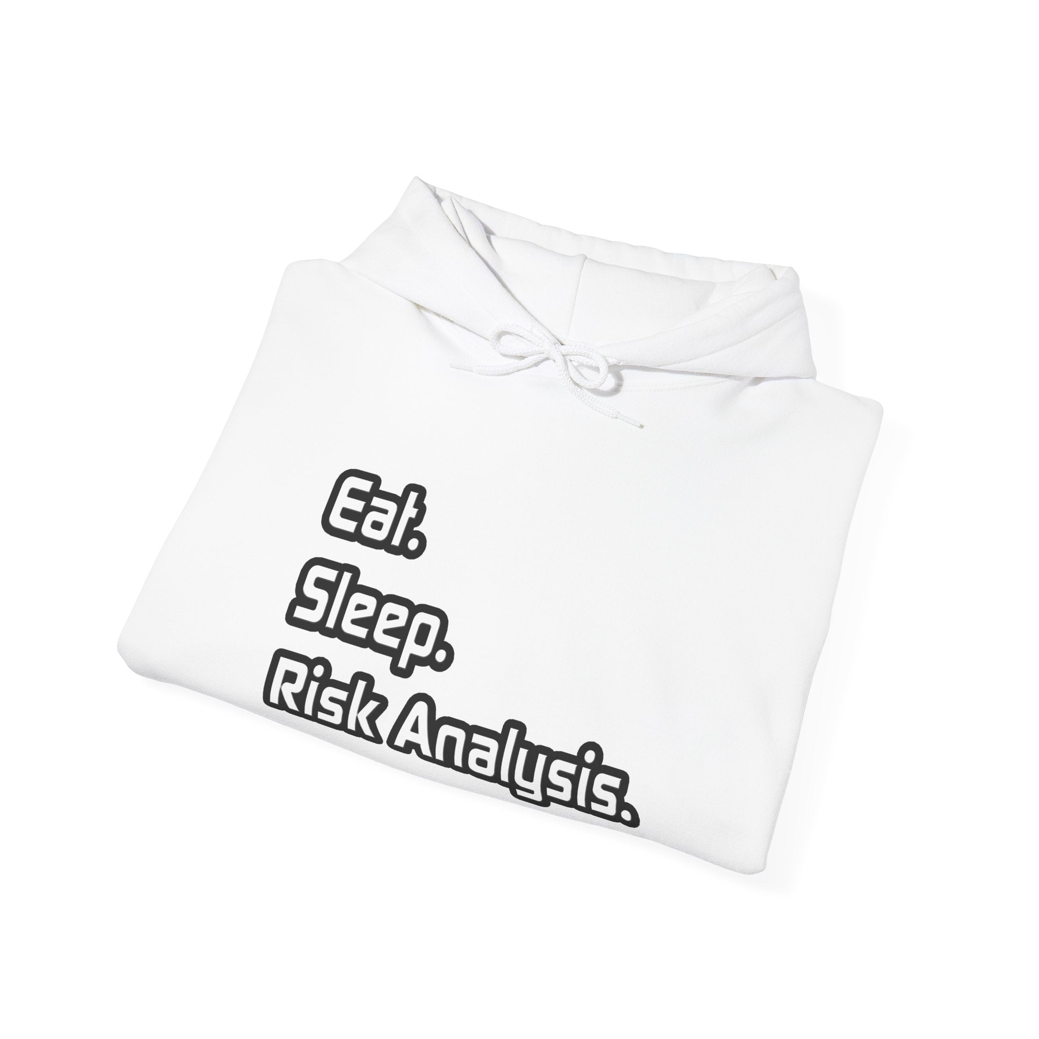 Eat. Sleep. Risk Analysis - Unisex Heavy Blend™ Hooded Sweatshirt