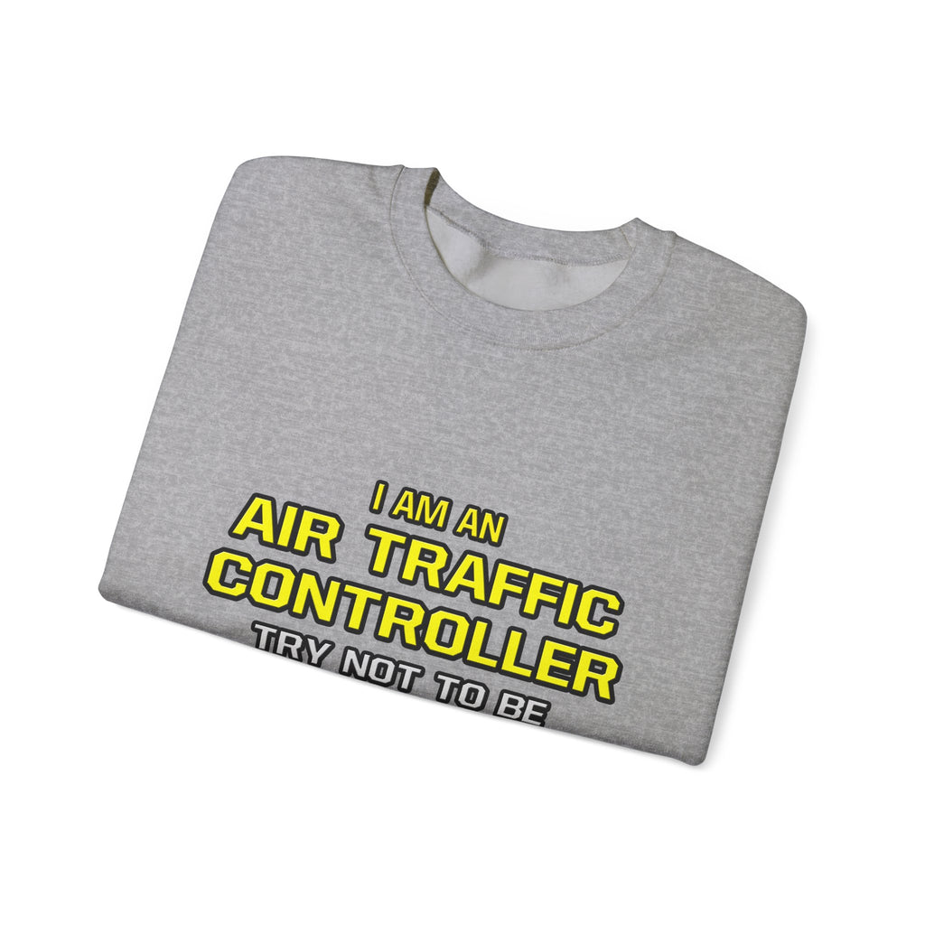 Air Traffic Controller...Superior Intelligence - Unisex Heavy Blend™ Crewneck Sweatshirt