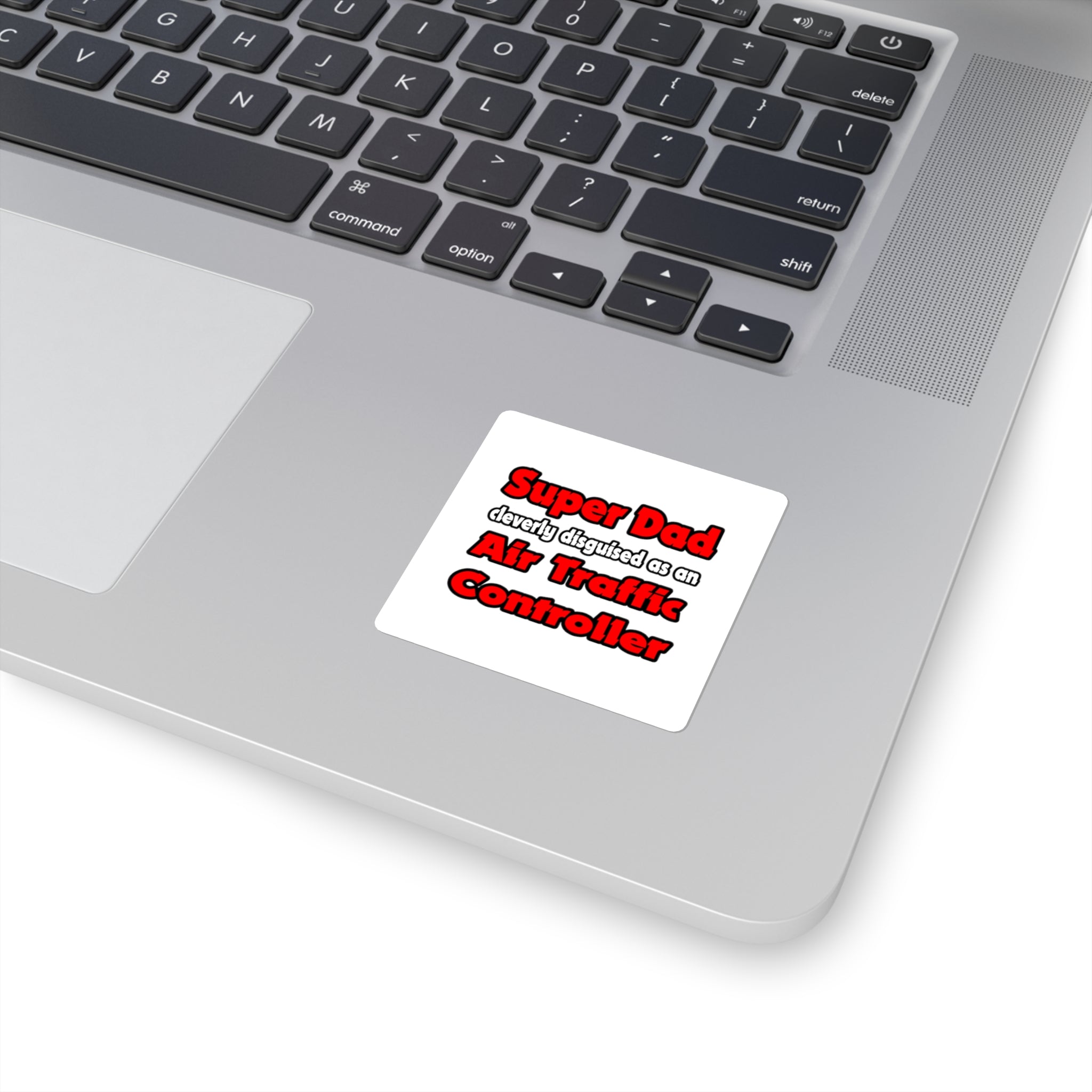 Super Dad ... Air Traffic Controller - Square Stickers