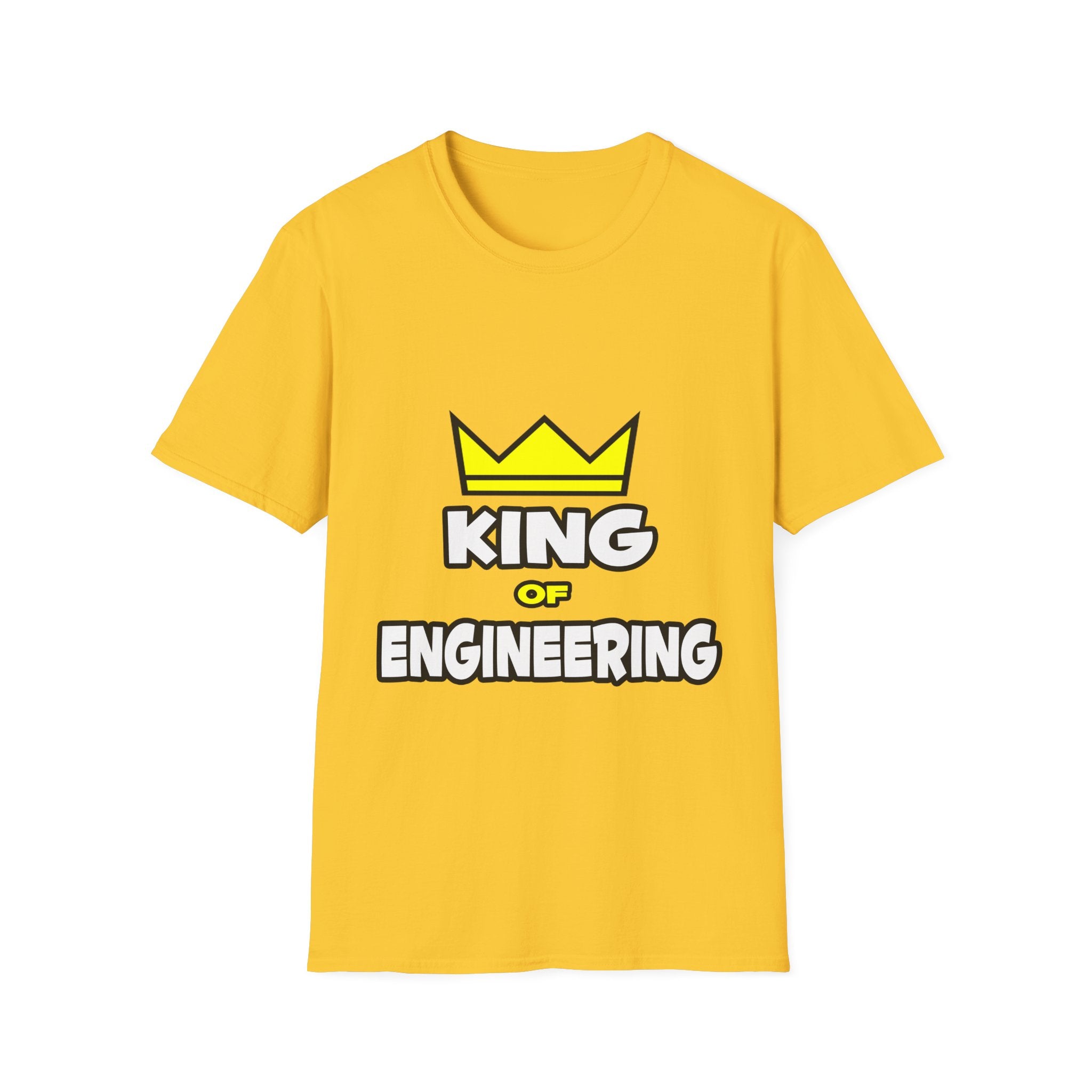 King of Engineering - Unisex Softstyle T-Shirt