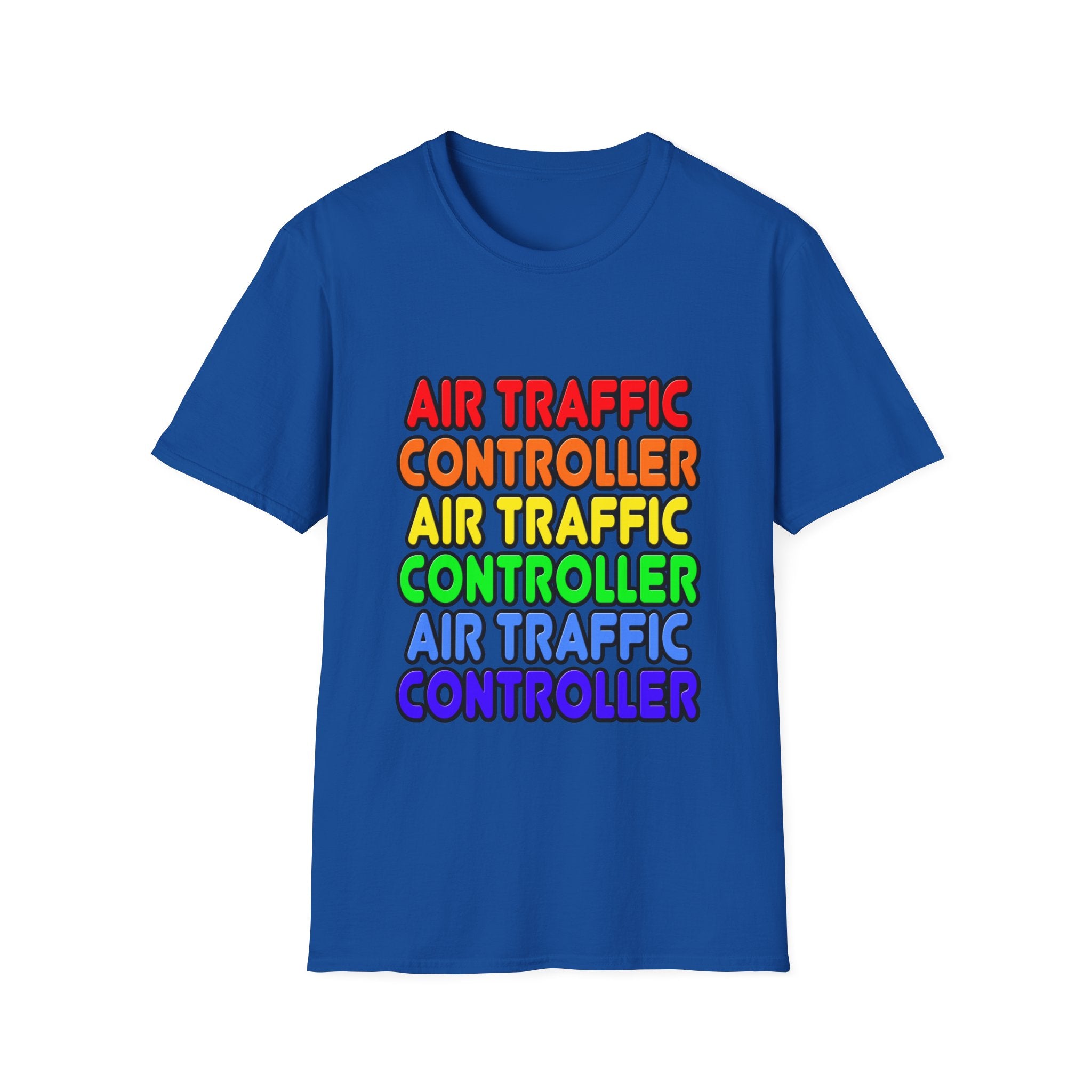 Rainbow Air Traffic Controller - Unisex Softstyle T-Shirt