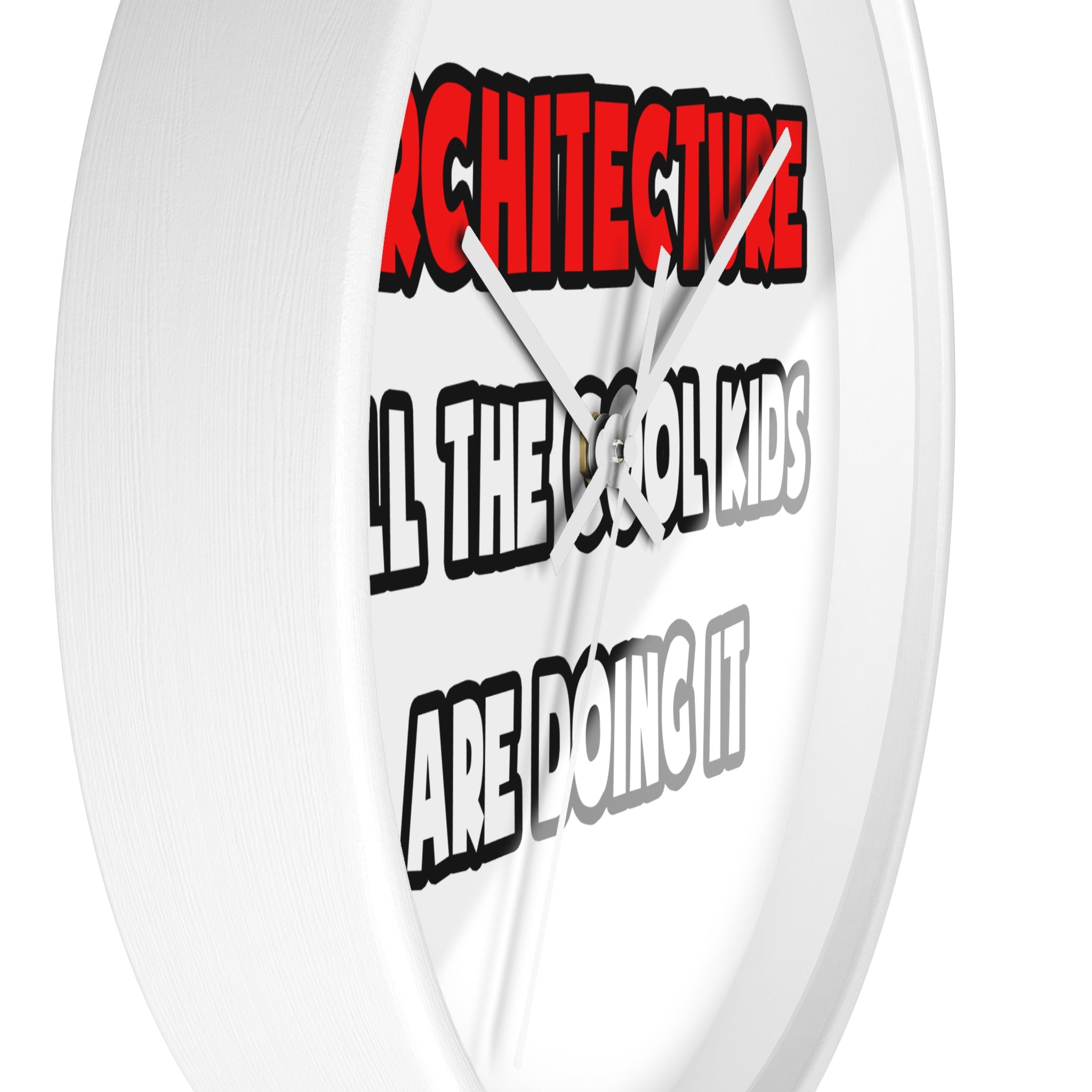 Funny Architect Shirts and Gifts - Wall Clock