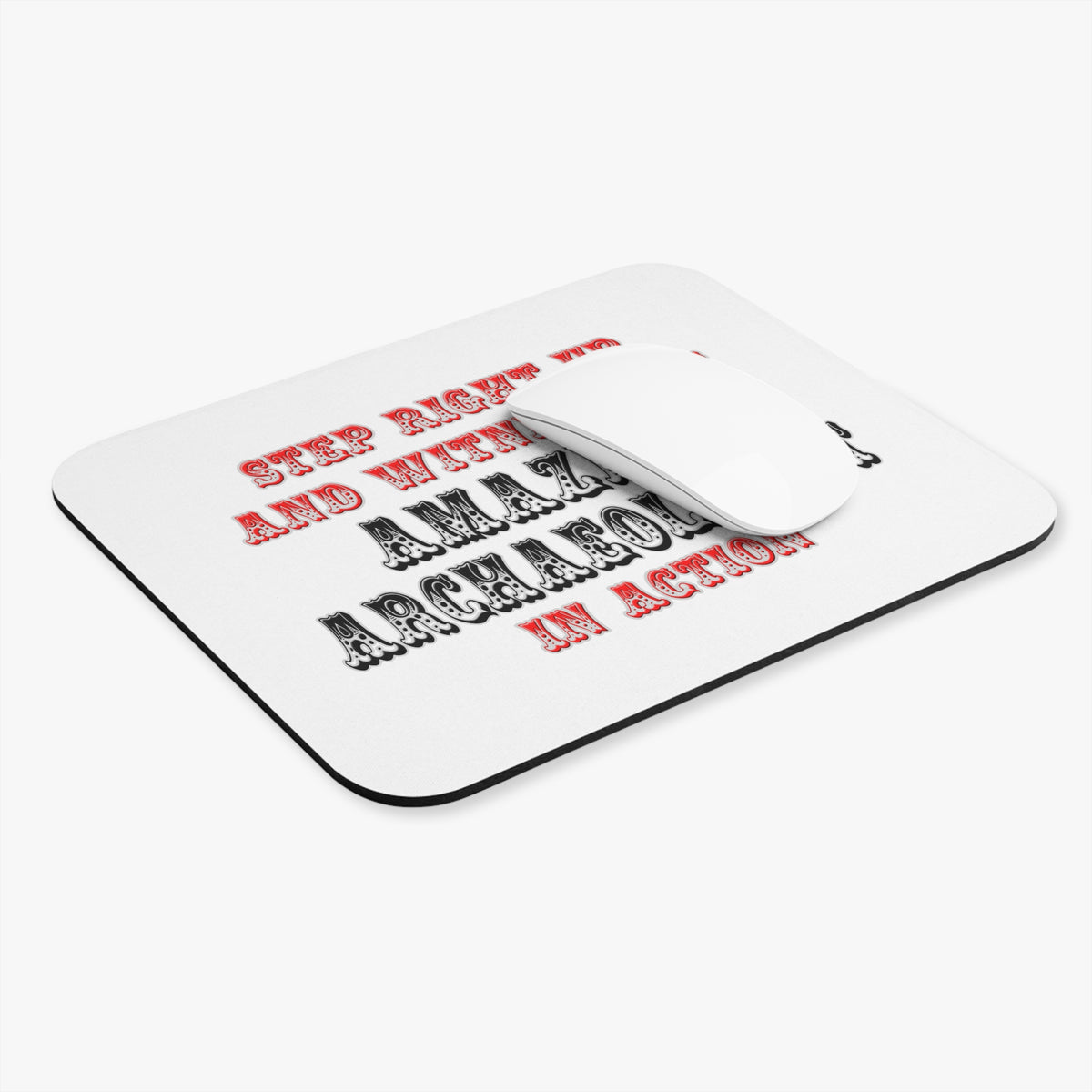 Amazing Archaeologist In Action - Mouse Pad (Rectangle)