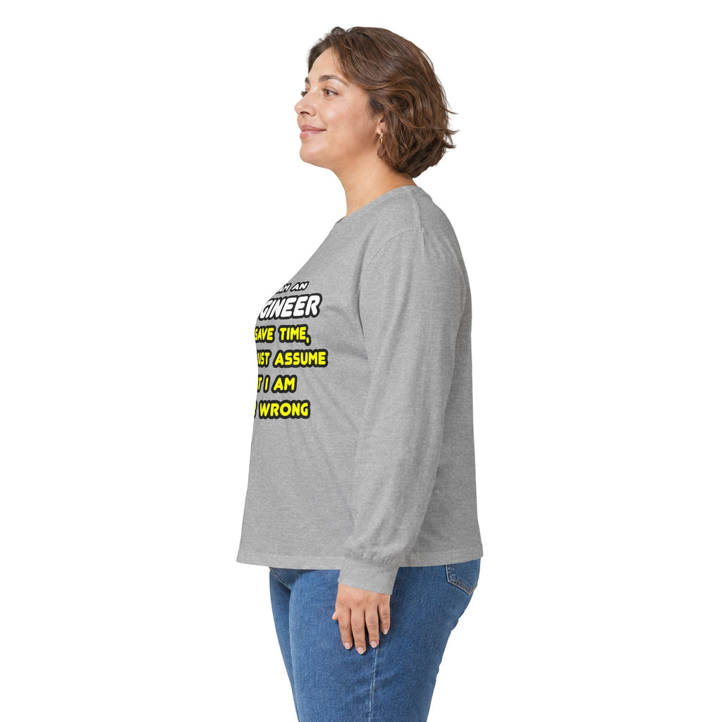 Funny Engineer T Shirts and Gifts - Unisex Ultra Cotton Long Sleeve Tee
