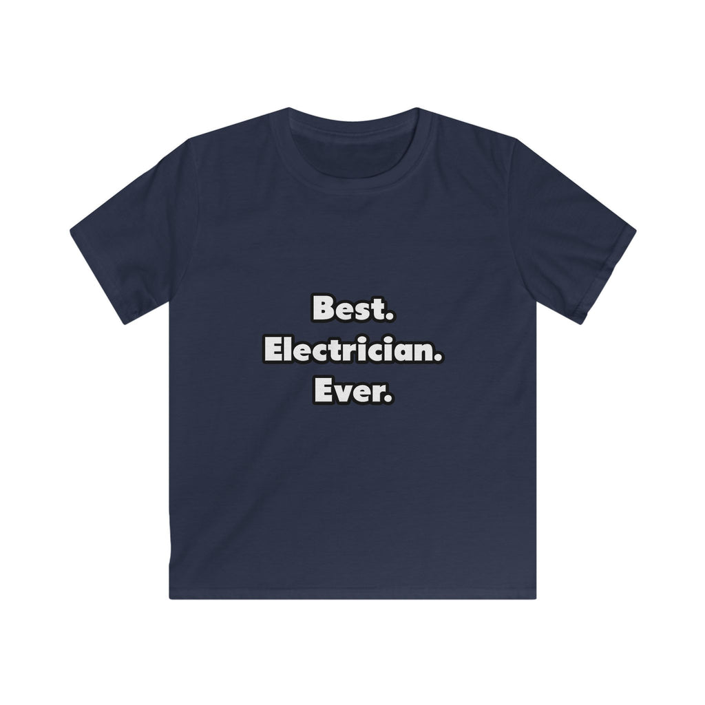 Best. Electrician. Ever - Kids Softstyle Tee