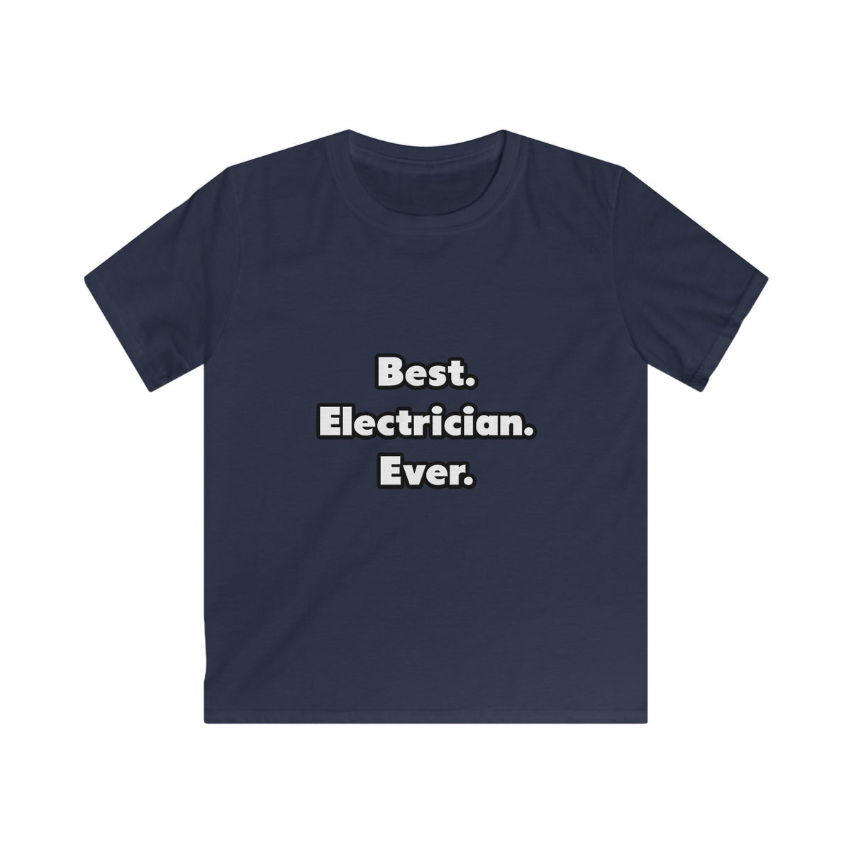 Best. Electrician. Ever - Kids Softstyle Tee