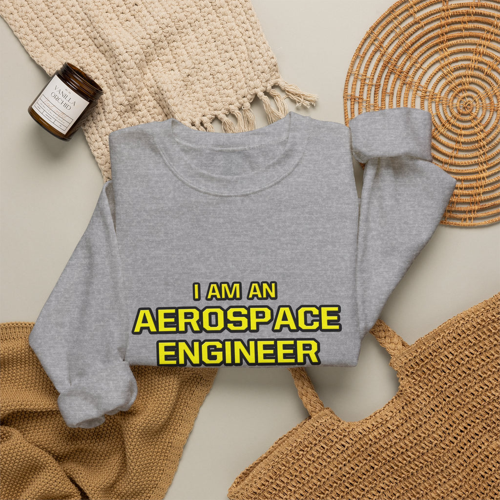 Aerospace Engineer...Superior Intelligence - Unisex Heavy Blend™ Crewneck Sweatshirt