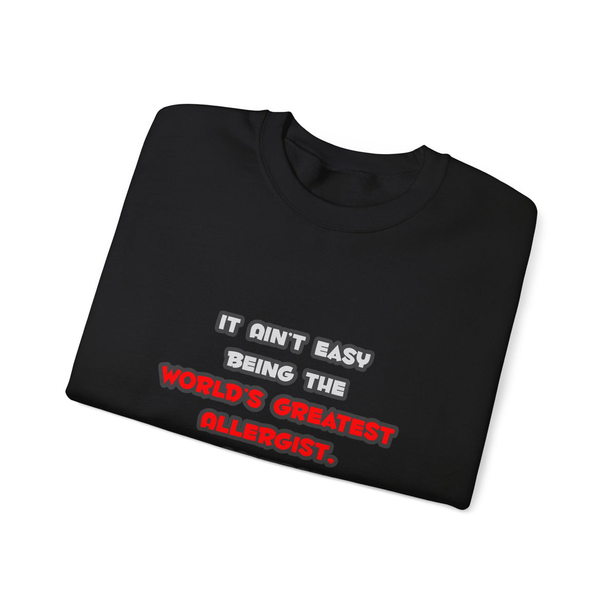 World's Greatest Allergist Joke - Unisex Heavy Blend™ Crewneck Sweatshirt