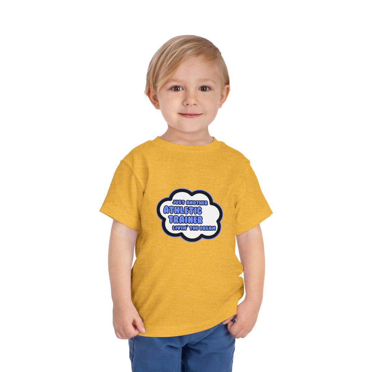 Athletic Trainer .. Livin' The Dream - Toddler Short Sleeve Tee