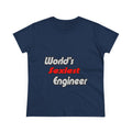 World's Sexiest Engineer - Women's Midweight Cotton Tee