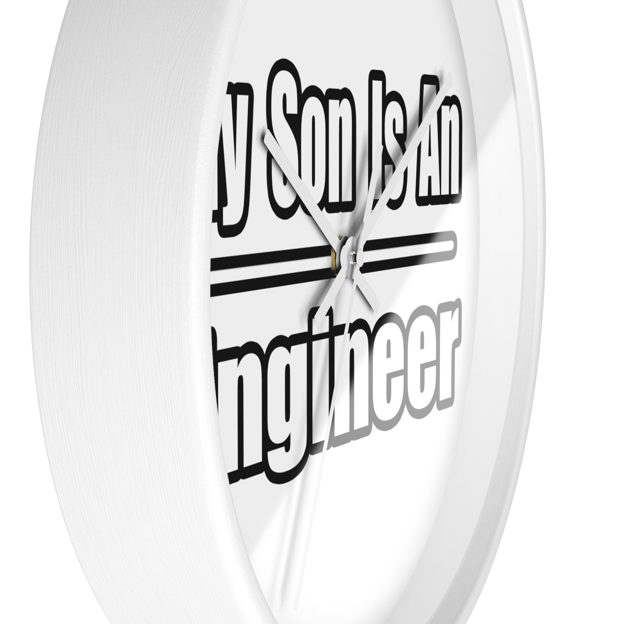 My Son Engineer - Wall Clock